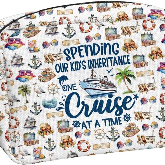 One Cruise At A Time: Elegant Crossbody Bag for Travel Enthusiasts - Picture 1 of 7